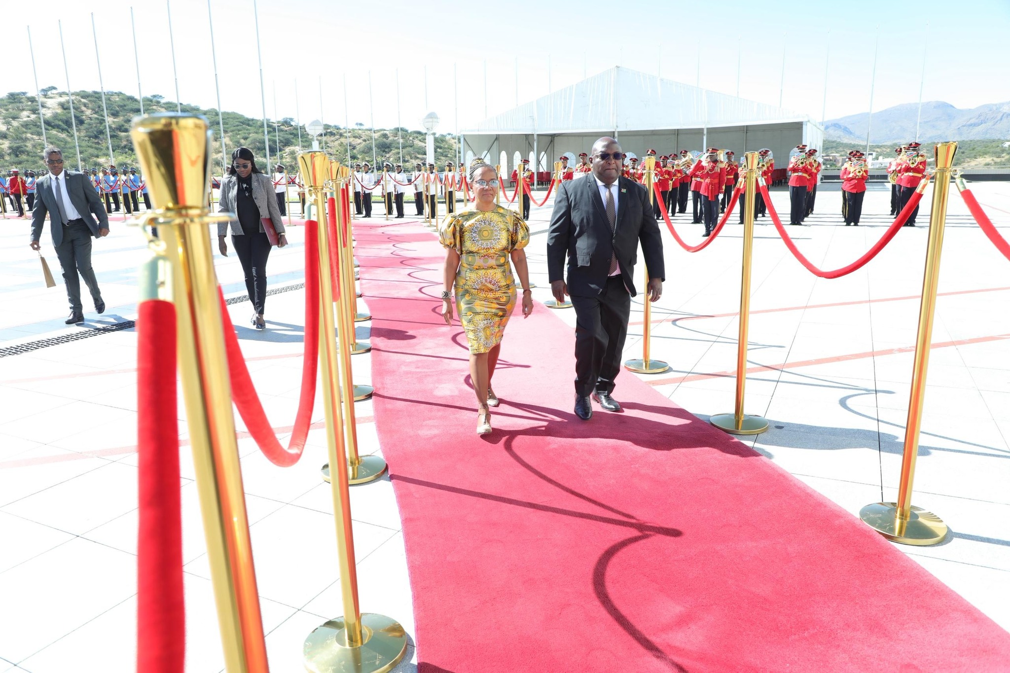 Foto: Cortesía Presidencia de Namibia.