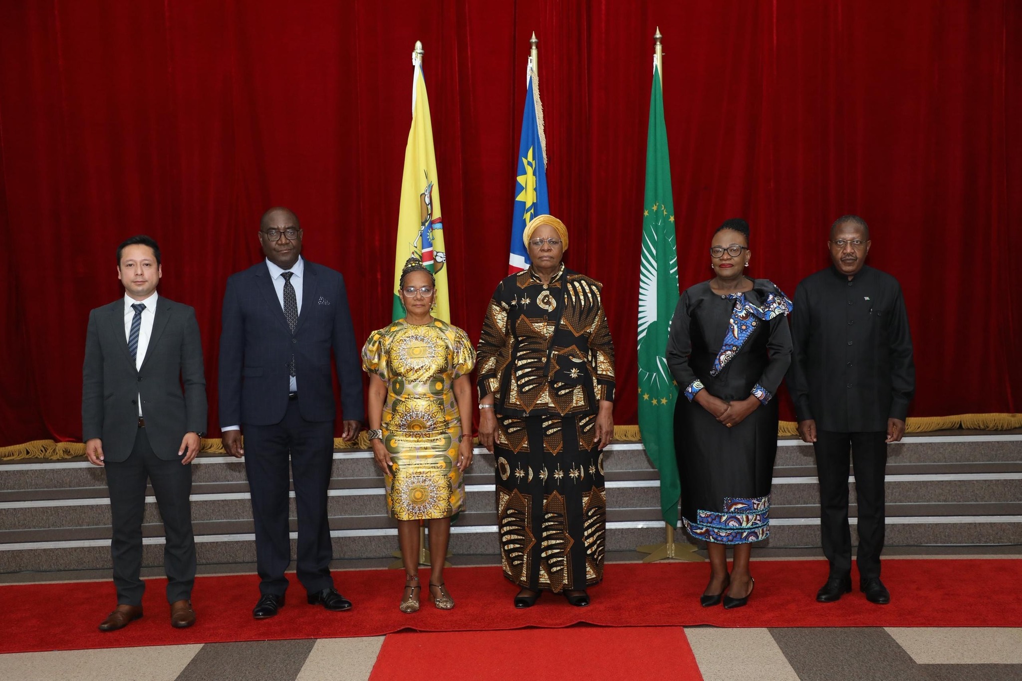 Foto: Cortesía Presidencia de Namibia.