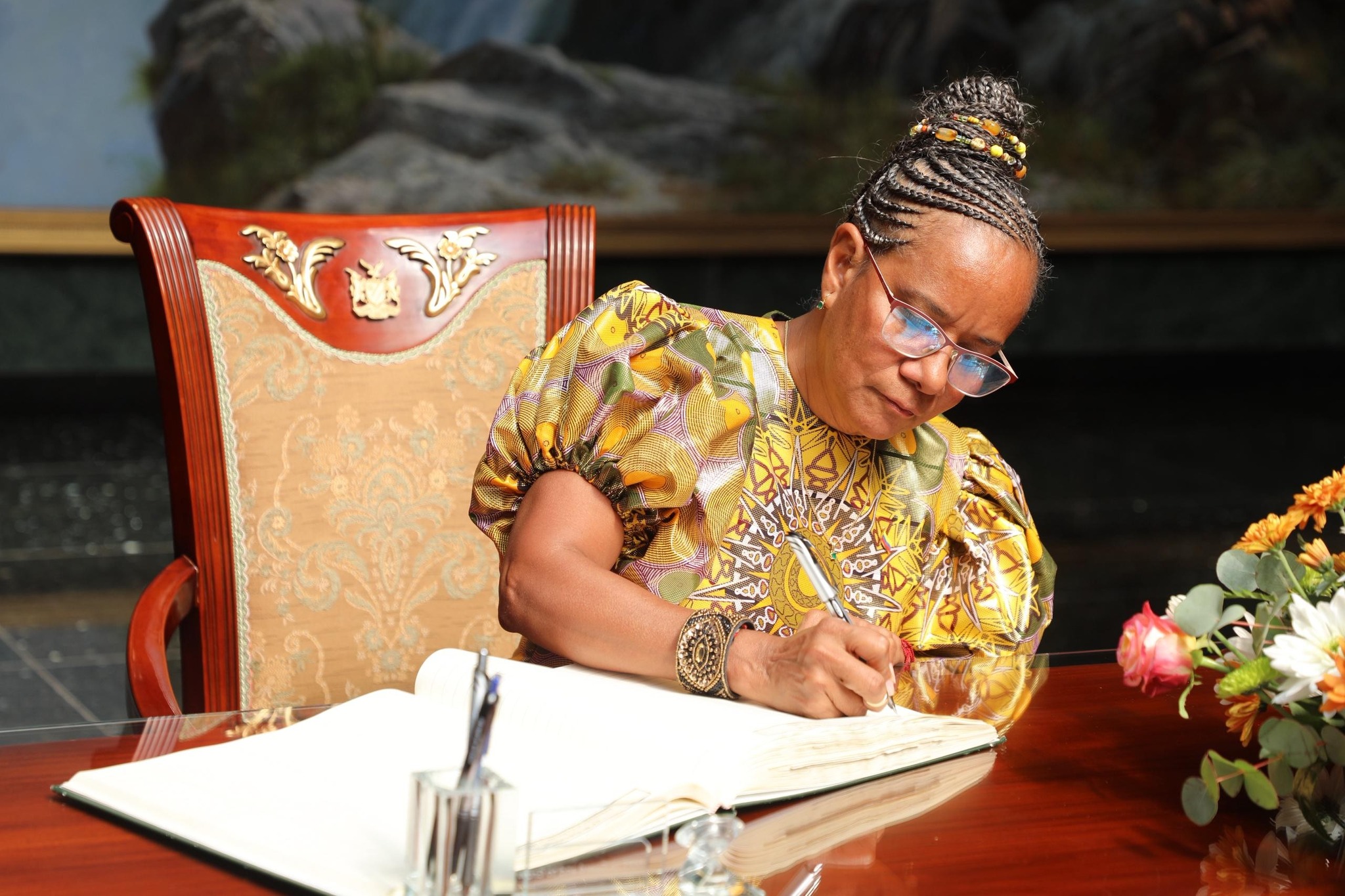 Foto: Cortesía Presidencia de Namibia.
