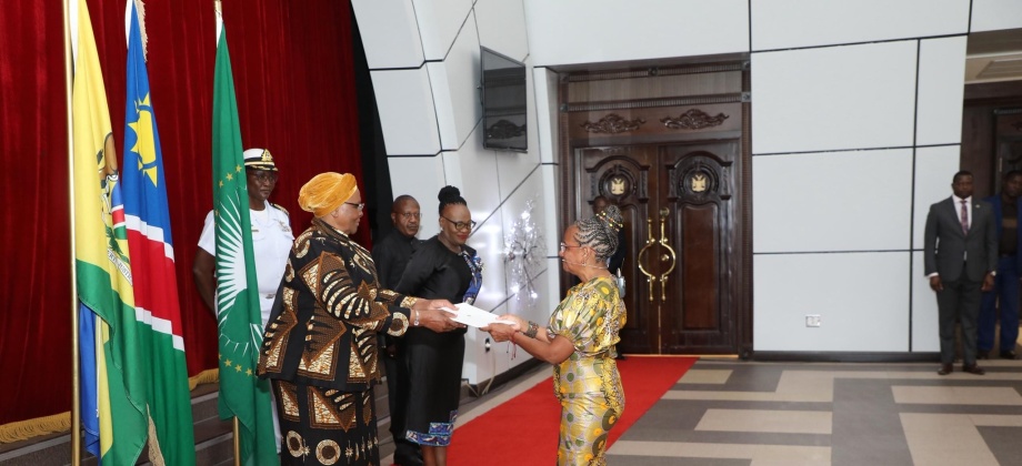 Colombia y Namibia reafirman su relación diplomática con la acreditación de la Embajadora Mina Rojas