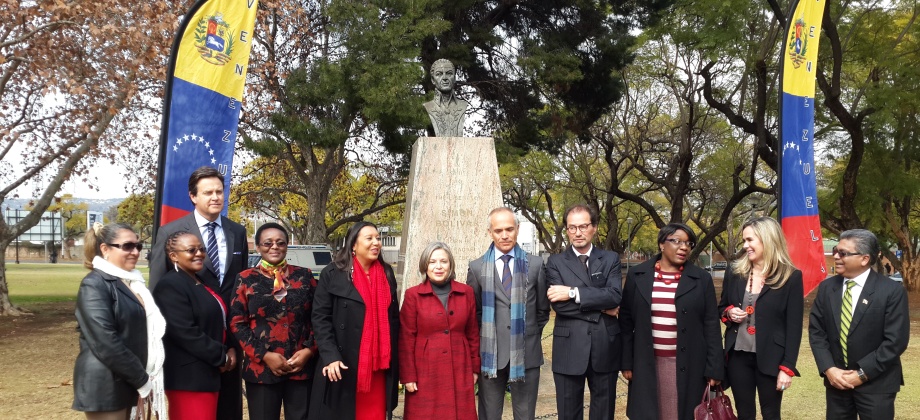 Embajada de Colombia en Sudáfrica participó en conmemorativo del natalicio del libertador