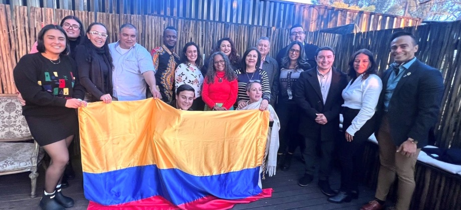 Embajadora de Colombia en Sudáfrica, María del Rosario Mina Rojas lidera diálogo con connacionales residentes en Johannesburgo y Pretoria