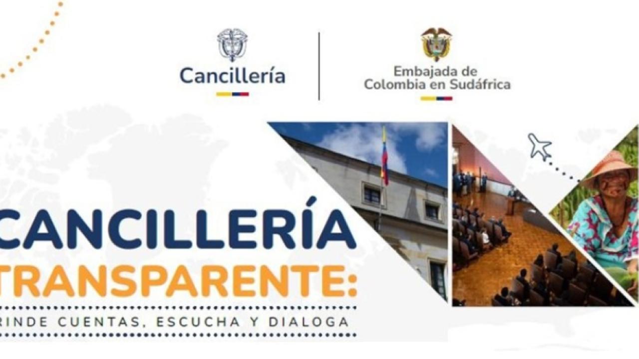 Inscríbase para la jornada de Rendición de Cuentas y Diálogo de la Embajada de Colombia en Sudáfrica este 13 de noviembre de 2025