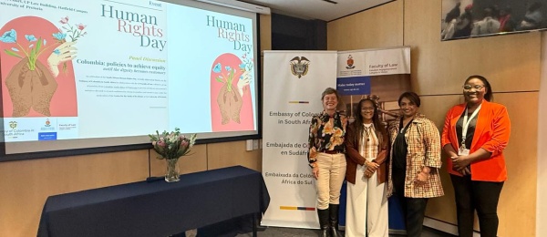 La Embajada de Colombia en Sudáfrica se une a la conmemoración del Día Nacional de Derechos Humanos en Sudáfrica